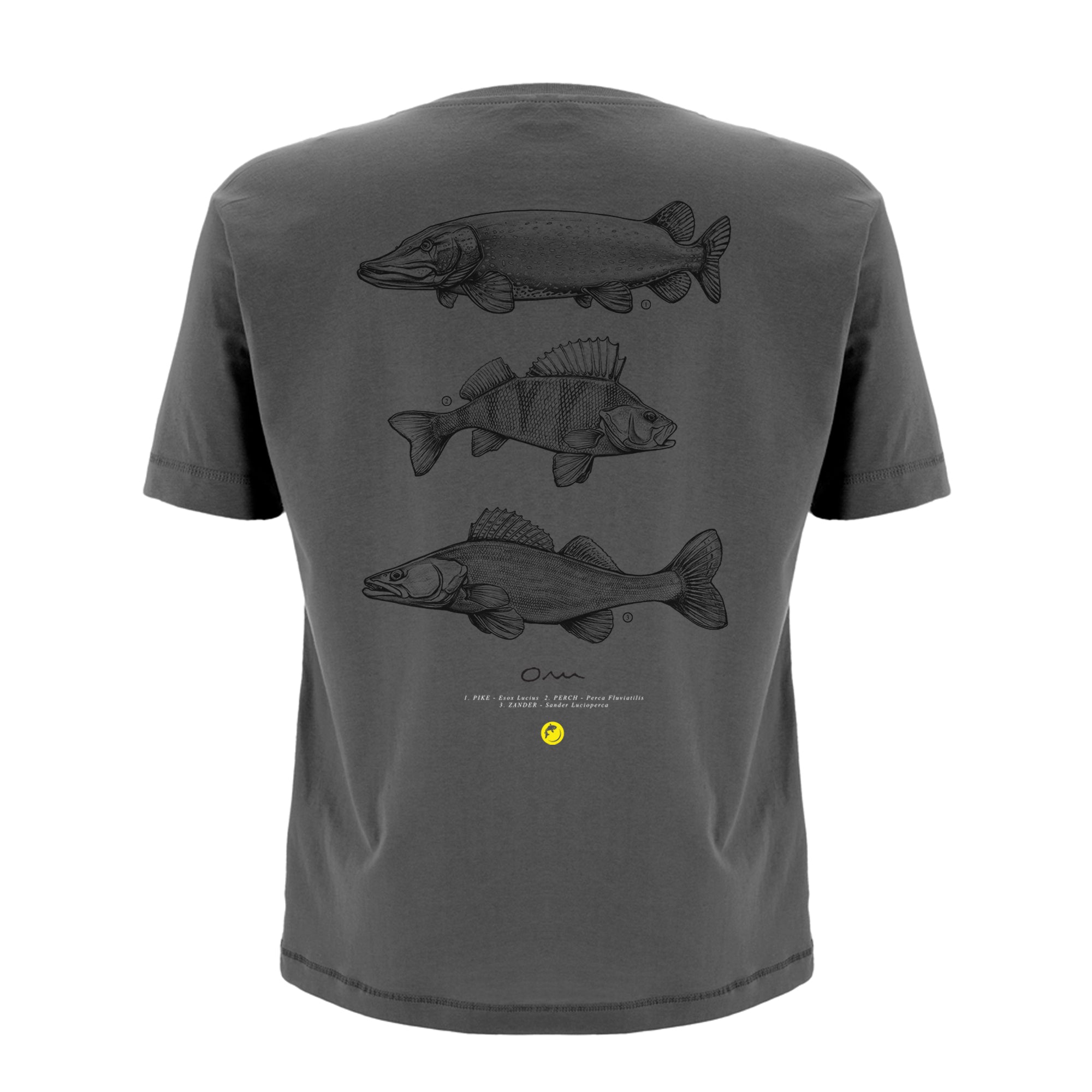 Fish Art Tee - Perch Pike Zander