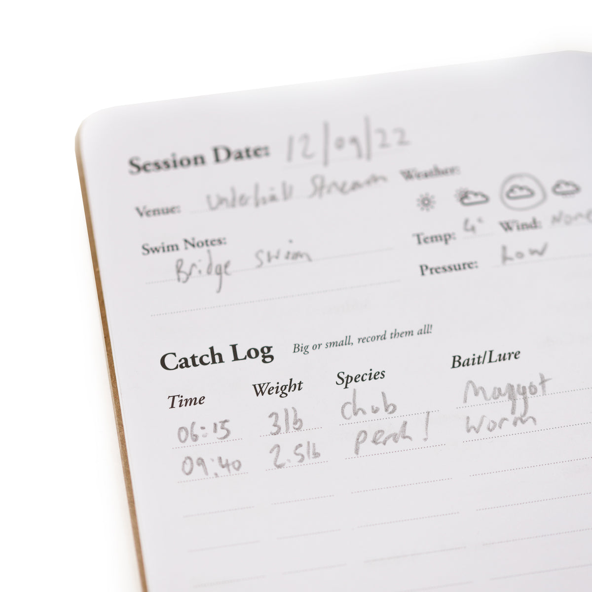 Fishing Logbook
