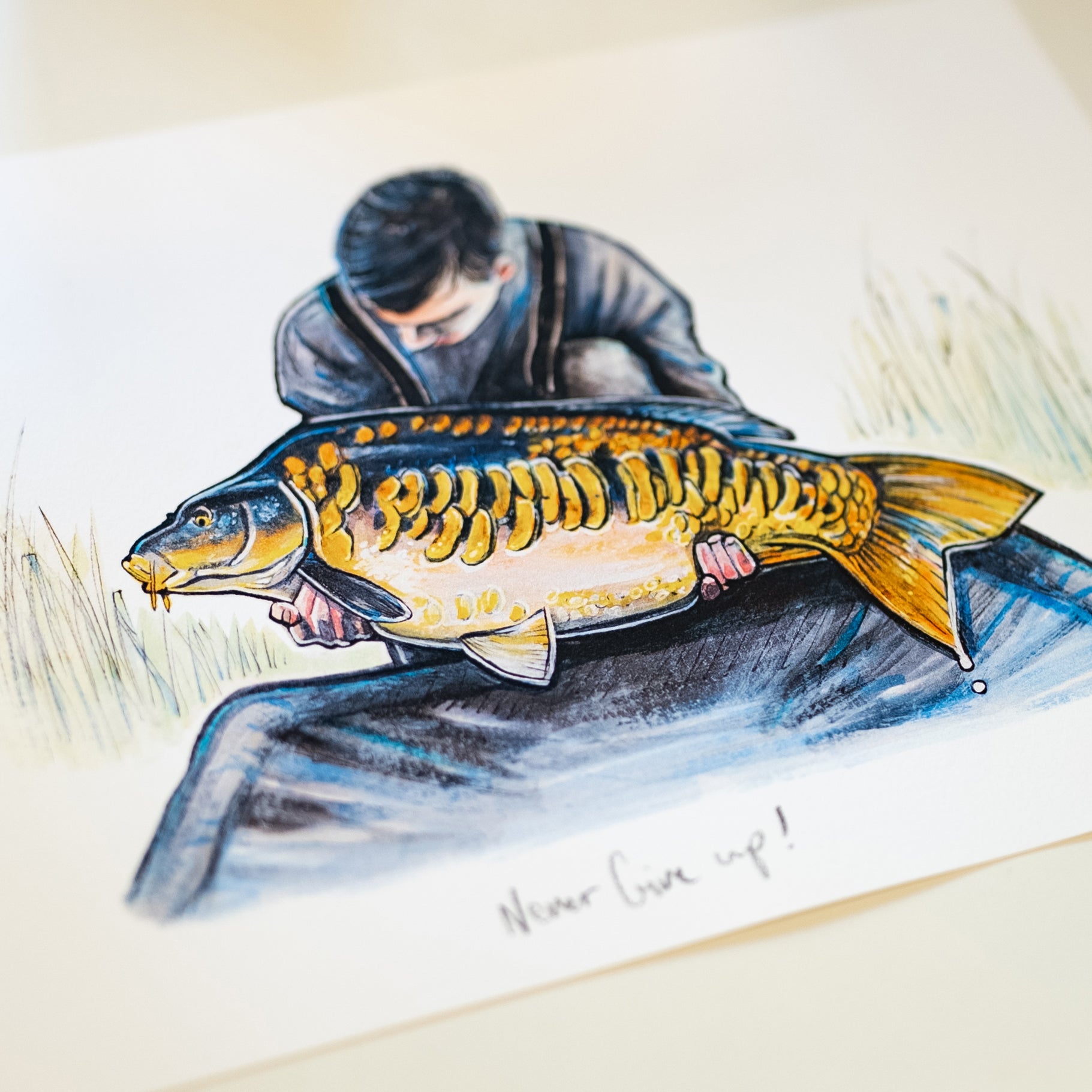 Farm Pond 50 - Limited Edition Signed Art Print